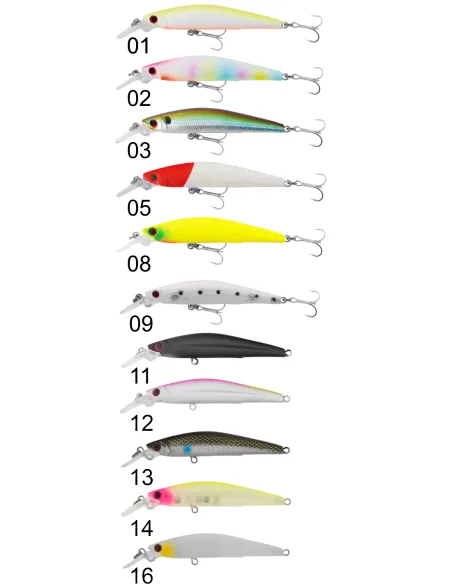 Seika sea bass killer 65 mm artificial spinning floating 4.9 g