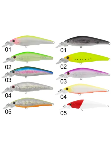 Seika sea bass killer fat 70 mm minnow 8 gr slow sinking