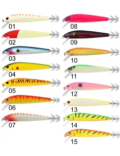 Seika Dragon Squid 105 artificial squid trawl 2