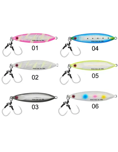 Seika Isak jig 110 mm shore jigging sloe pitch 120 gr