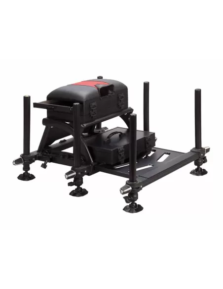 Trabucco Panchetto GNT X36 Black Red White Edition + Poggia canna Omaggio Panchetti Sedie e Accessori Trabucco