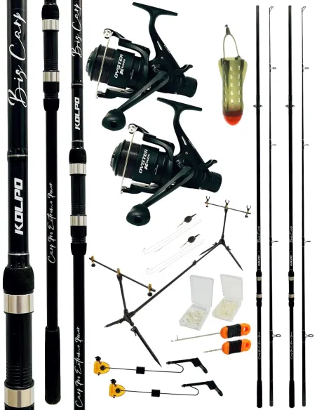 olpo Complete Professional CarpFishing Fishing Kit Mod. 04