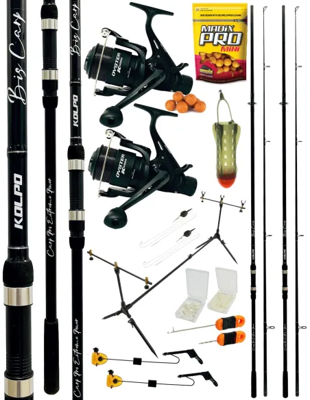 Kolpo Kit Da Pesca CarpFishing Completo Professionale Mod. 05 Kit Carpfishing Kolpo