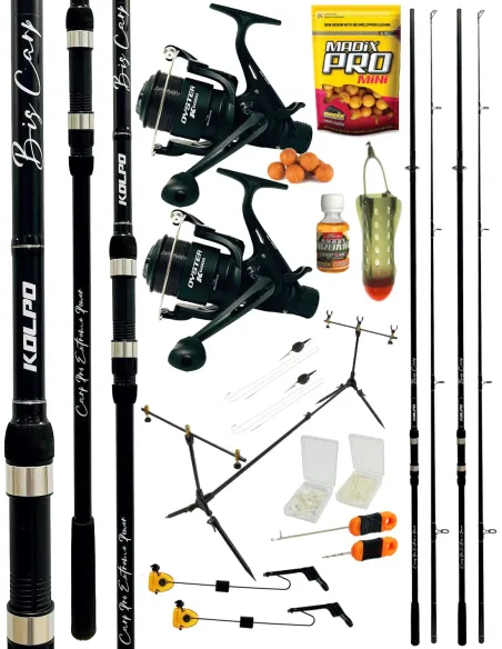 Kolpo Kit Da Pesca CarpFishing Completo Professionale Mod. 06 Kit Carpfishing Kolpo