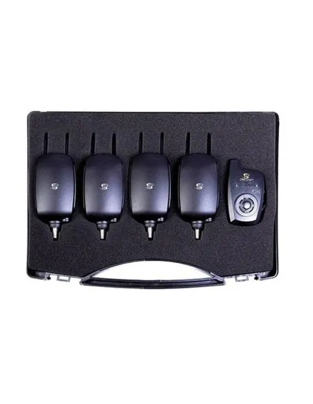 Carp Spirit Allarme segnalatore acustico da Pesca Hd4 Alarms And Hd4R Receiver Avvisatori Carpfishing Carp Spirit