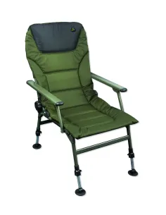 Carp Spirit Adjustable Backrest Fishing Chair Padded Level Chair With Arms Carp Fishing Chairs & Beds Carp Spirit