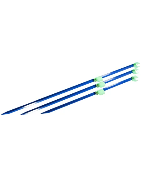 Picchetto In Metallo Per Asta Portabandiera Da Esterno - Supporto A 2 Rebbi Con Punta Triangolare - Adatto Per Ombrelloni, Luci Da Giardino, Mangiatoie E Canna Da Pesca (Diametro 1,5 Cm) - 5