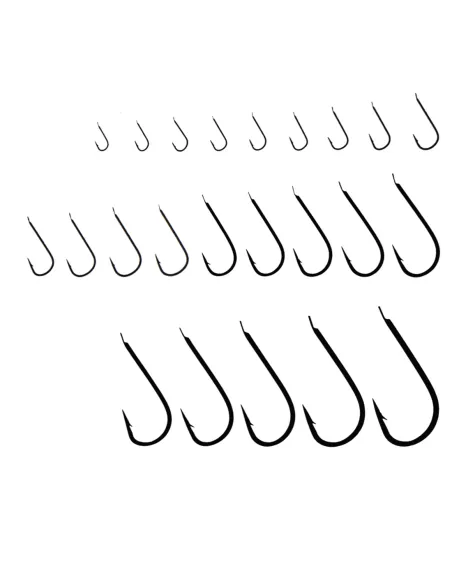 Tubertini fishing hook series 2 nickel plated 20pcs