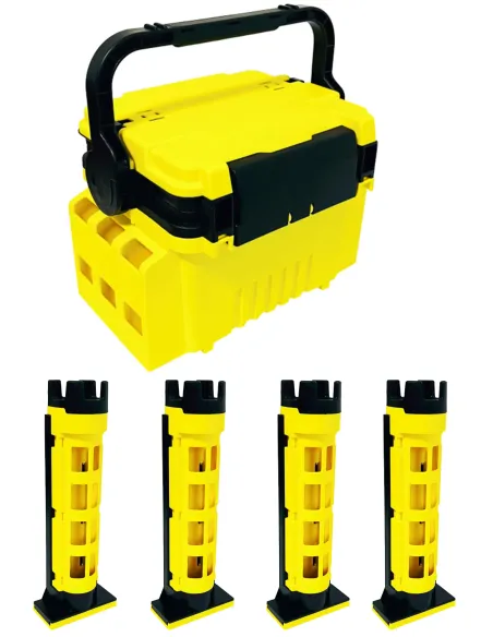 Kolpo case with 4 rod holders