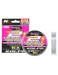 Double nylon thread with extra strong terminal