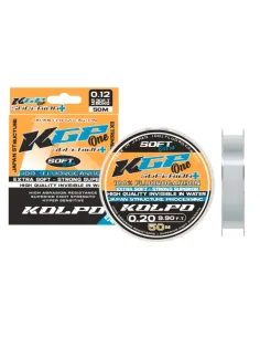 Kolpo Kgp One fishing line 100% fluorocarbon invisible in water 50mt