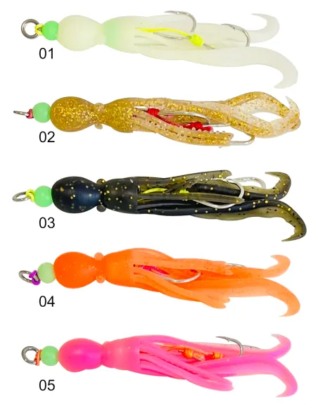 Kolpo Luxa octopus with double assist hook