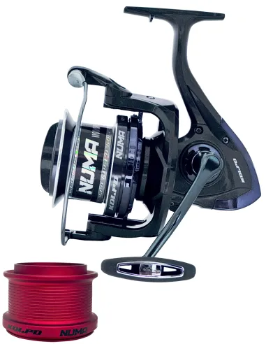 Kolpo Numa Mulinello da pesca Surfcasting 9 1 cuscinetti con doppia bobina