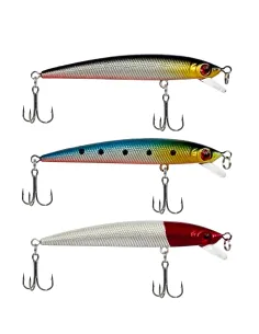 Artificial fishing collar spinning and pulling 9.0cm 6.4gr suspending