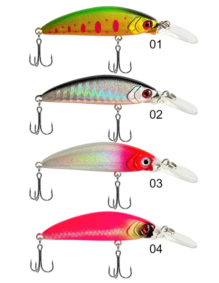 Kolpo Dusk Artificiale da pesca spinning e traina 7.0cm 5.9gr sinking Esche Artificiali Minnow Kolpo
