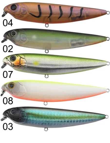 Seika Crazy Pencil walking the dog Gallegiante 105mm 17gr top water Esche Artificiali Minnow Seika