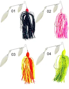 Kolpo Spinner Bait Artificiale da pesca bass fishing 9.7cm 10gr 2