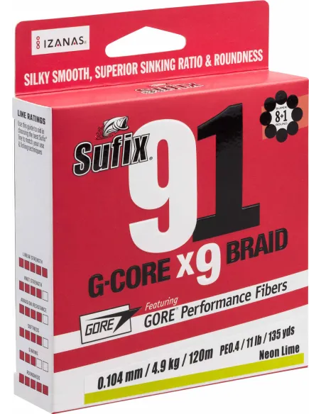 Sufix Braided 91 G-Core Sufix Braids