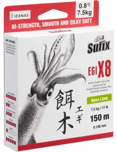 Sufix Braided Egi X8 Sufix Braids