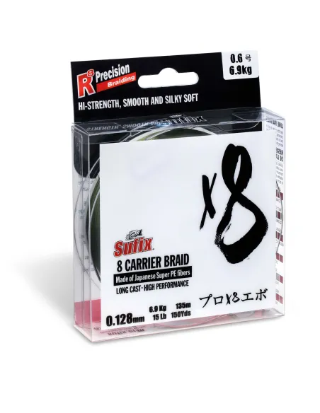 Sufix Trecciato X8 Braid Trecciati Sufix