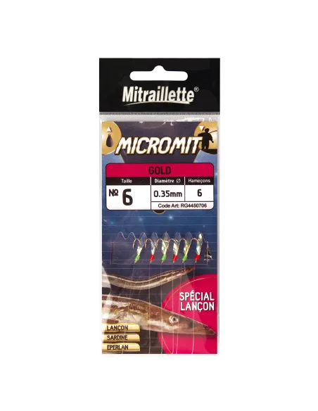 Ragot Sabiki Micromit Gold 4.3 Gr Fishing Lure Sabiki Ragot