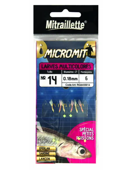 Ragot Sabiki Micromit Larva 3,5 Gr Artificiale da Pesca Sabiki Ragot