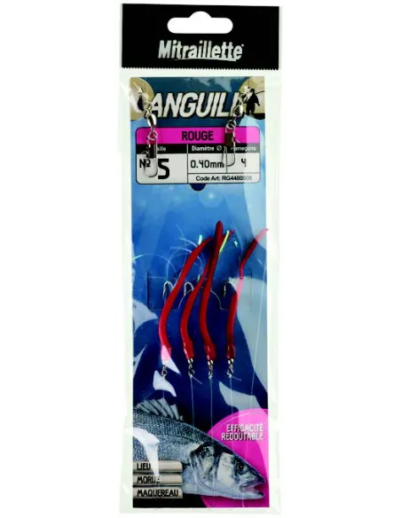 Ragot Sabiki Machine Gun Eel Artificial Fishing Sabiki Ragot