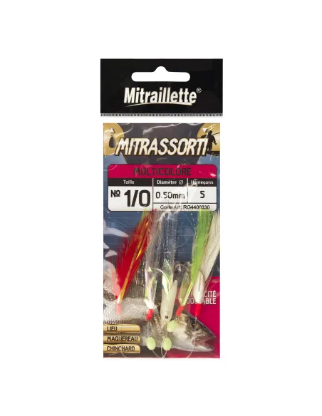 Ragot Sabiki Mitrassorti 8,6 Gr Artificiale da Pesca Sabiki Ragot