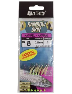 Ragot Sabiki Rainbow Skin Fluoro 4.2 Gr Fishing Lure Sabiki Ragot