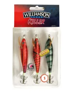 Williamson Silicone Fish Kit 3Pcs 11 Gr Williamson Silicone Fishing Lures