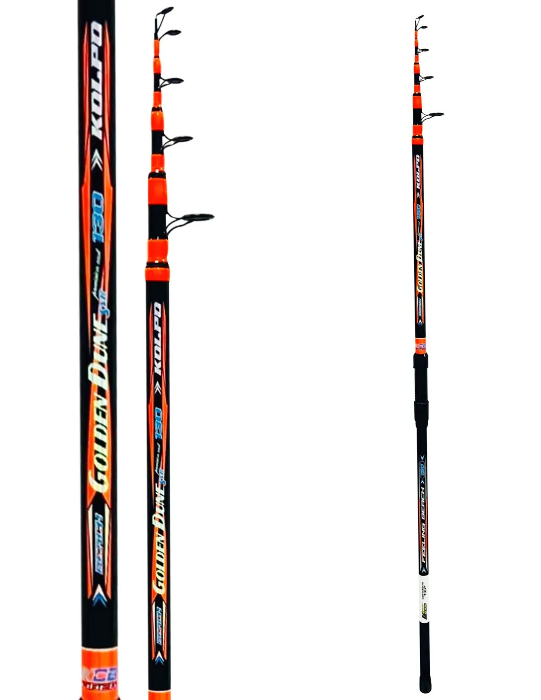 Kolpo Big Carp Strong Canna Da Carpfishing 3.60 Mt 2.75 Lbs - Potente E Versatile Per Carpe In Fiume E Lago