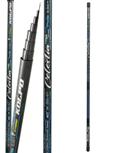 Kolpo Celestia fixed telescopic fishing rod with high modulus carbon spiral
