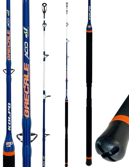 Kolpo Grecale Carbon Acid Fishing Barrel 15-50 lb