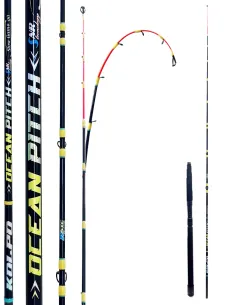 Kolpo Ocean Pitch fishing rod with titanium tip action 10/120 gr 1.85 mt
