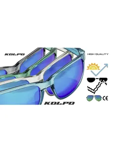 Lampedusa Blue Polarized Fishing Glasses with UV Lenses – Clear Vision, No Glare 2