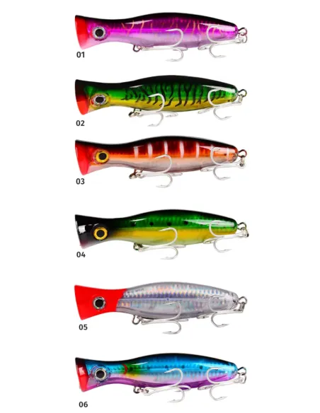 Kolpo Mako Popper Fishing Spinning Floating 95mm 31g Popper Kolpo