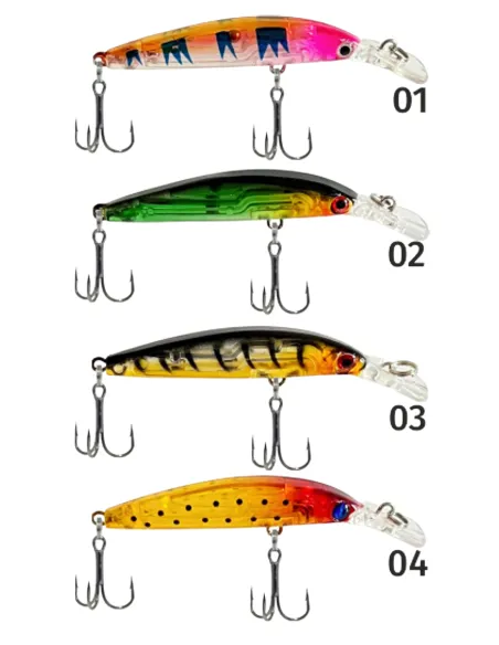 Kolpo Zapp Artificial Fishing Lure Spinning and Trolling 7.0cm 4.0gr Sinking