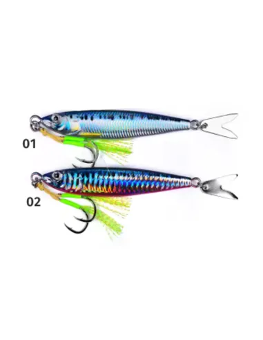 Kolpo Jig Premium 20 gr 65 cm double assist and metal tail