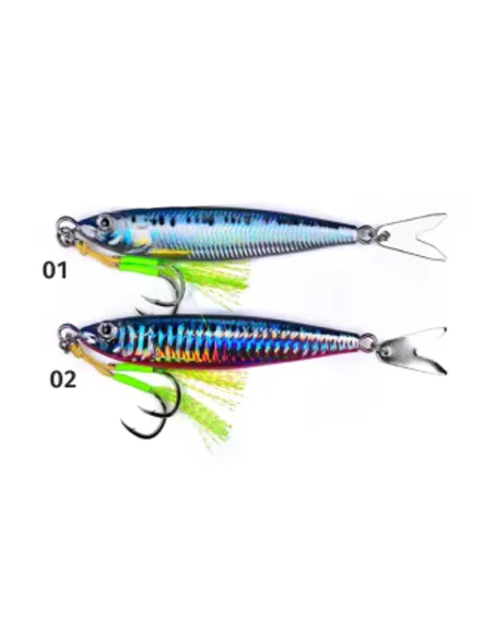 Kolpo Jig Premium 20 gr 65 cm double assist and metal tail