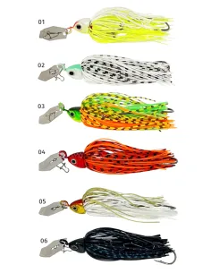Kolpo Revi Zolter spinner bait black bass 97mm 12gr amo 3/0 2
