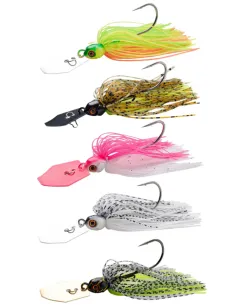 Kolpo Revi Bass jig Spinner Bait for black bass and pike fishing 80mm 14gr hook 3/0