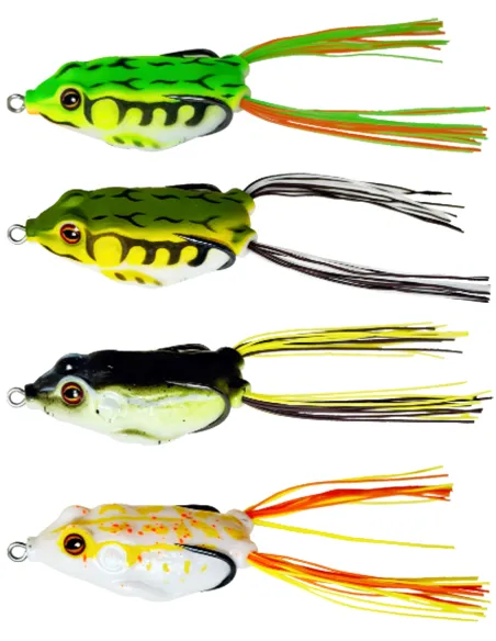Kolpo Frog artificial fishing lure spinning black bass and pike 55mm 12gr floating