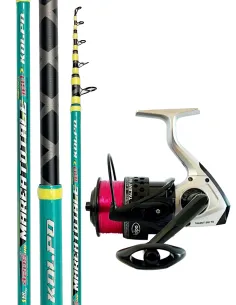 Kolpo combo for surfcasting fishing 160 gr rod + 7000 reel with line Kolpo Surfcasting Kit