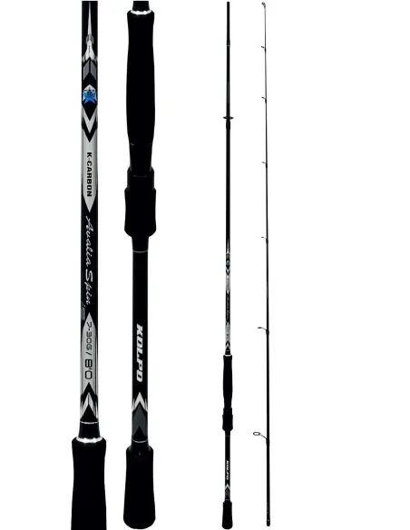 Kolpo Cobo Spinning Fishing Rod 7-30g 2.10mt + Reel with Line Home