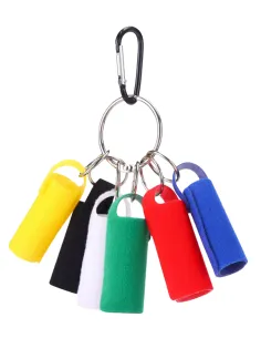 Kolpo 6-Hook Squid Holder – Practical Case with Velcro and Snap Hook for Cuttlefish and Squid