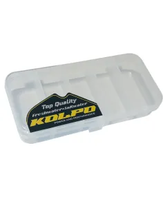 Scatola Porta Minuteria 5 Scomparti 13x6 cm – Ideale per Girelle, Accessori, Cucchiaini e Artificiali da Pesca