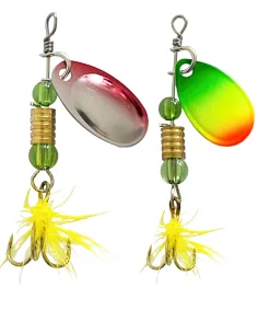 Kolpo Classic – 5 cm 3 g Rotating Spoon for Trout, Chub, Perch, Bass and Asp