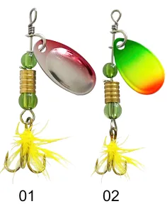 Kolpo Classic – 5 cm 3 g Rotating Spoon for Trout, Chub, Perch, Bass and Asp 2