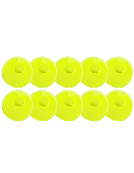 Kolpo Yellow Soft Beads 5 mm – 10 pieces
