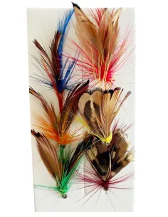 Kolpo Artificial Fly Fishing Flies – 6-Piece Set with Box | Lakes, Rivers, and Streams 2